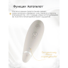 Бесконтактный клиторальный стимулятор WOMANIZER PREMIUM белый/хром WZ09JB0100