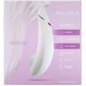 Бесконтактный клиторальный стимулятор WOMANIZER PREMIUM белый/хром WZ09JB0100