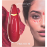 Бесконтактный клиторальный стимулятор WOMANIZER PREMIUM красный/золотой WZ09CK0100